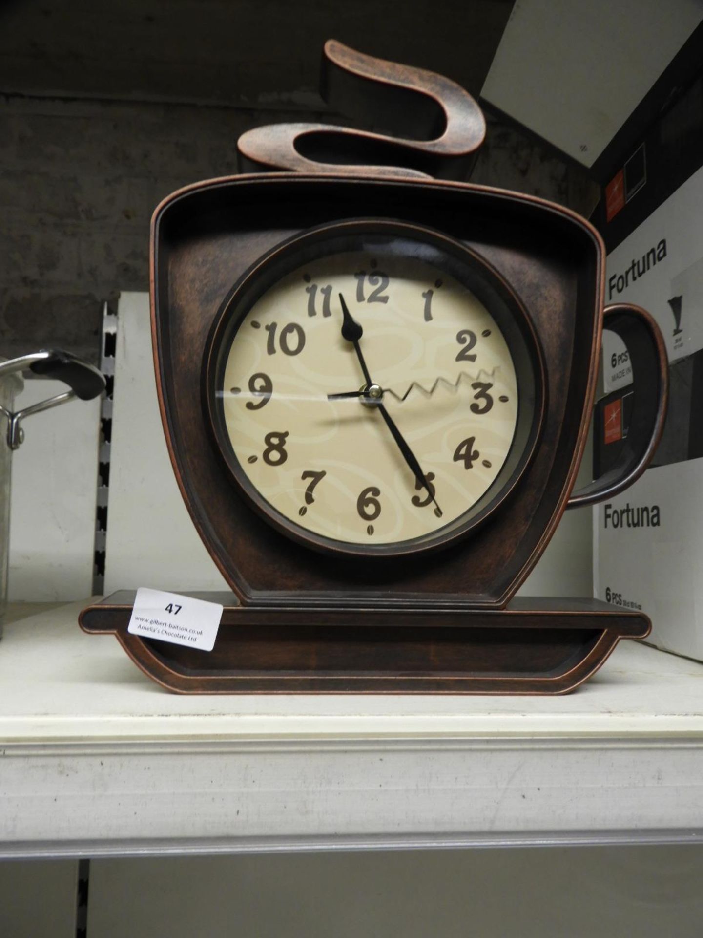 *Coffee Cup Clock