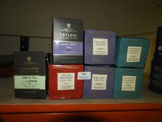 *Seven Boxes of Assorted Loose Tea and Tea Bags