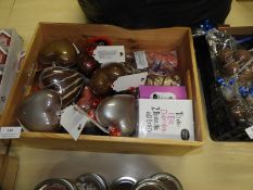 *Wooden Crate Containing Assorted Chocolate Hearts