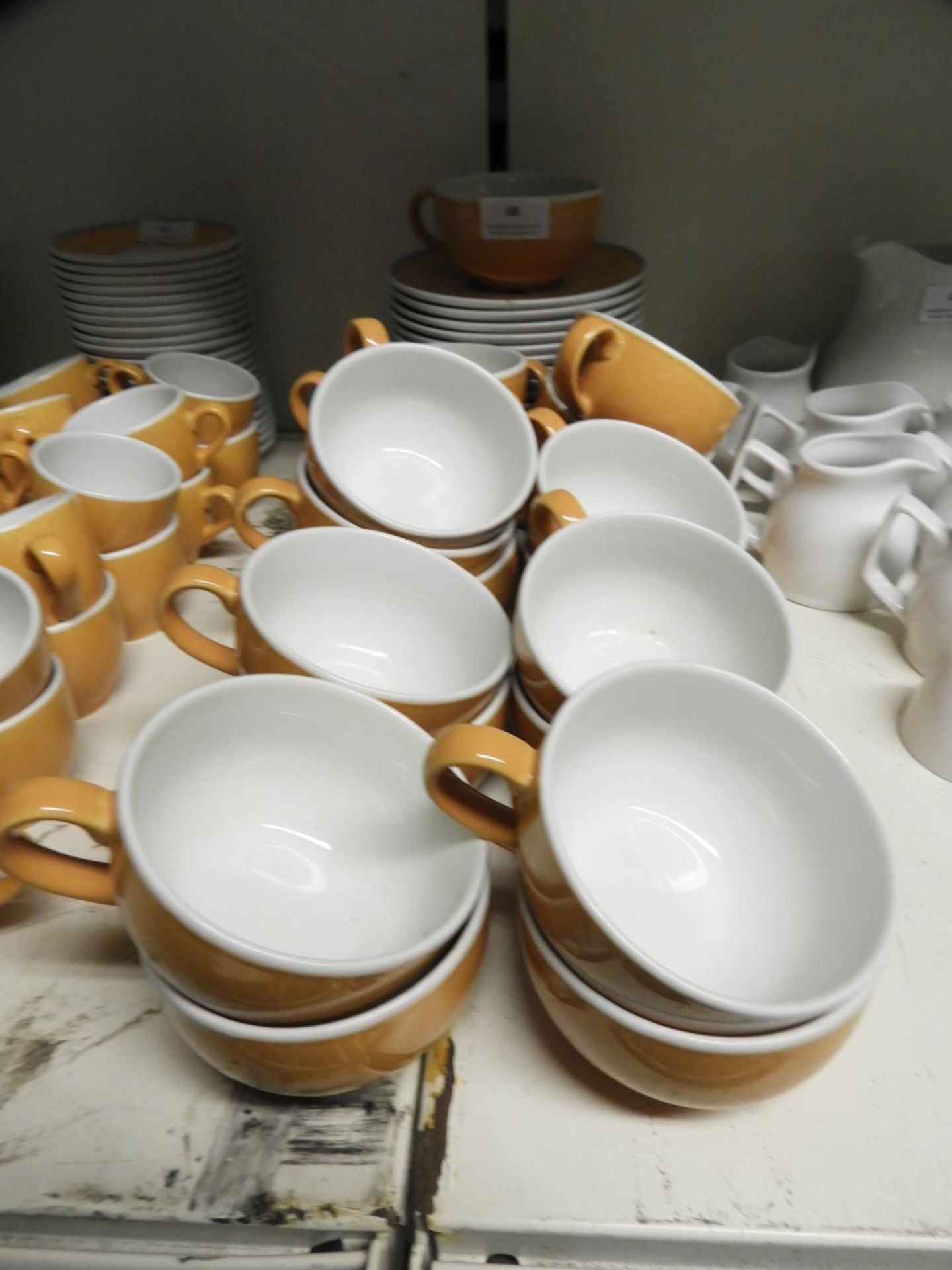 *Nineteen Coffee Cups & Saucers