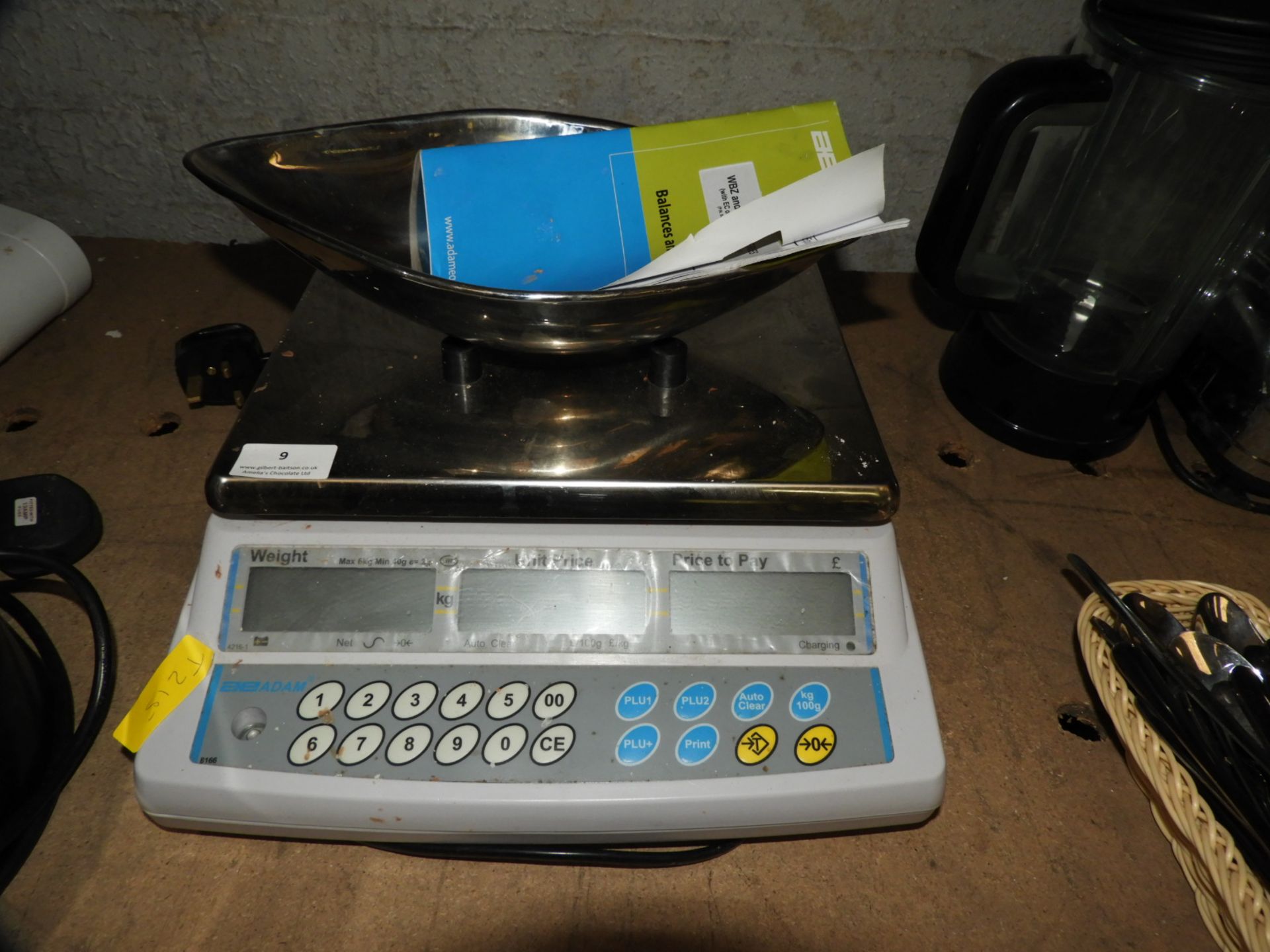 *Aeadam B166 Digital Platform Scales with Pan