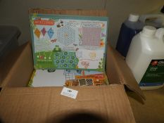 *Box Containing Children's Activity Placemats