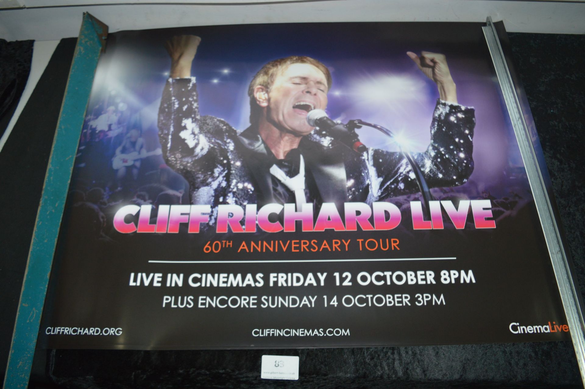 *Cinema Poster - Cliff Richard Live