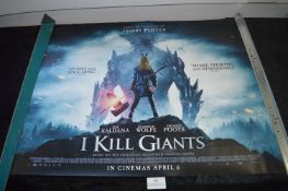 *Cinema Poster - I Kill Giants