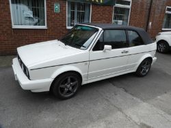 8062 - VW Golf GTi mk1 Cabriolet, Cherish Number Plates KU08DOS & TAX805S, Followed by 400 lots of New and Returned Merchandise