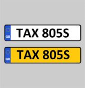 *Cherish Number Plate: TAX 805S - Currently on Retention