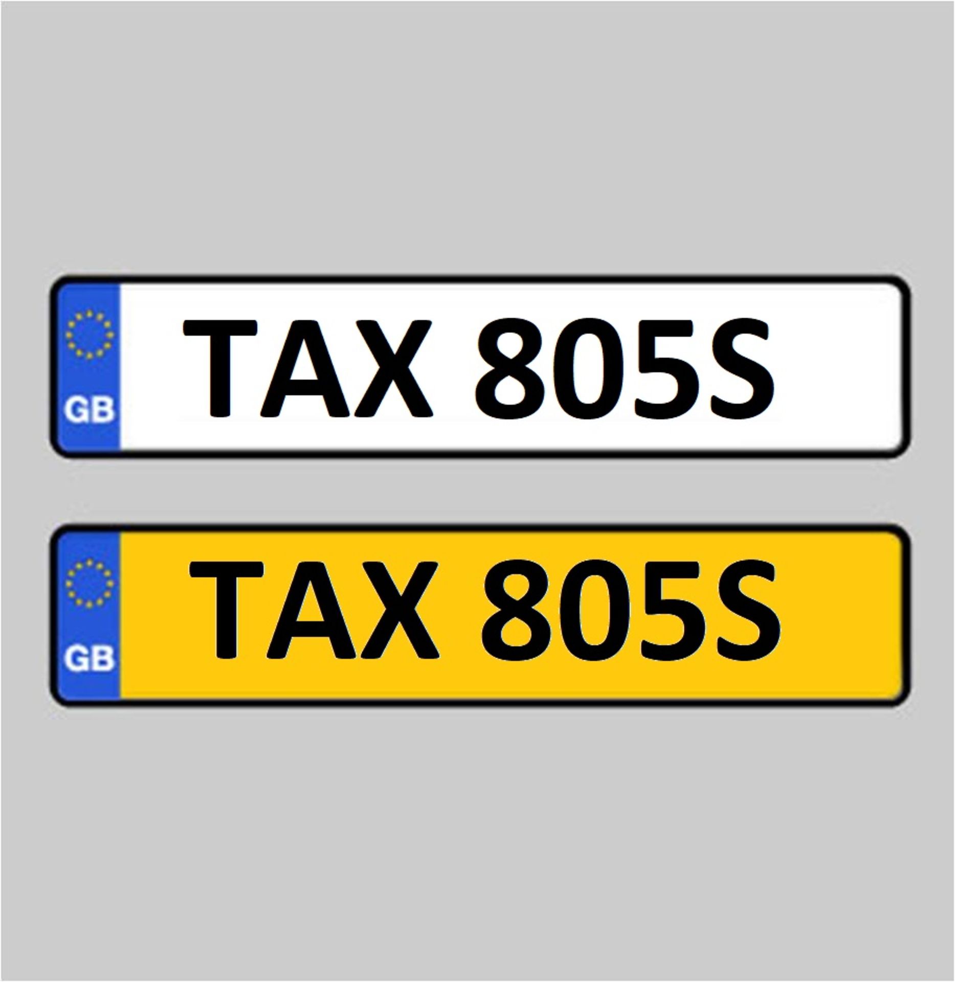 *Cherish Number Plate: TAX 805S - Currently on Retention