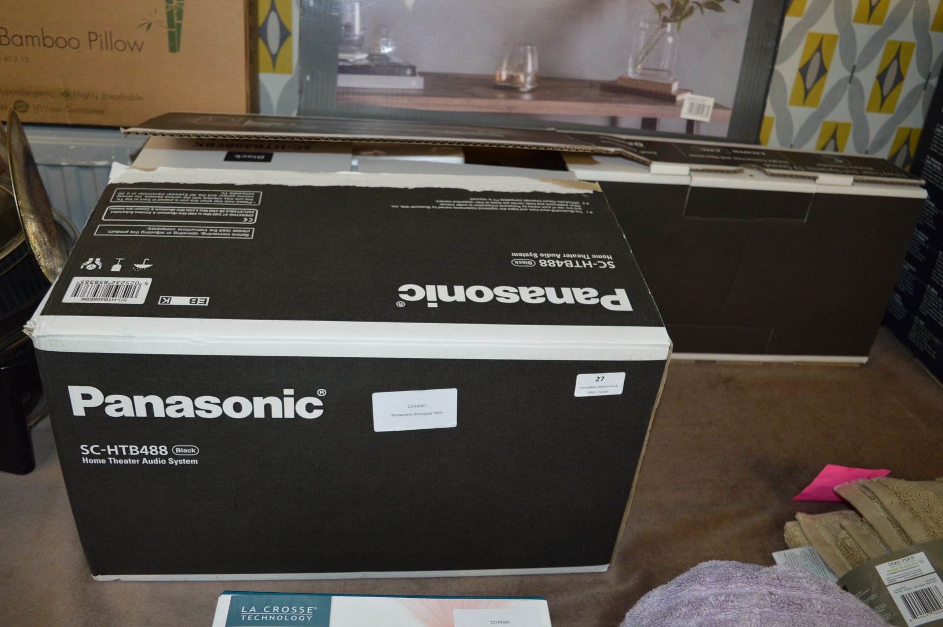 *Panasonic Soundbar with Subwoofer