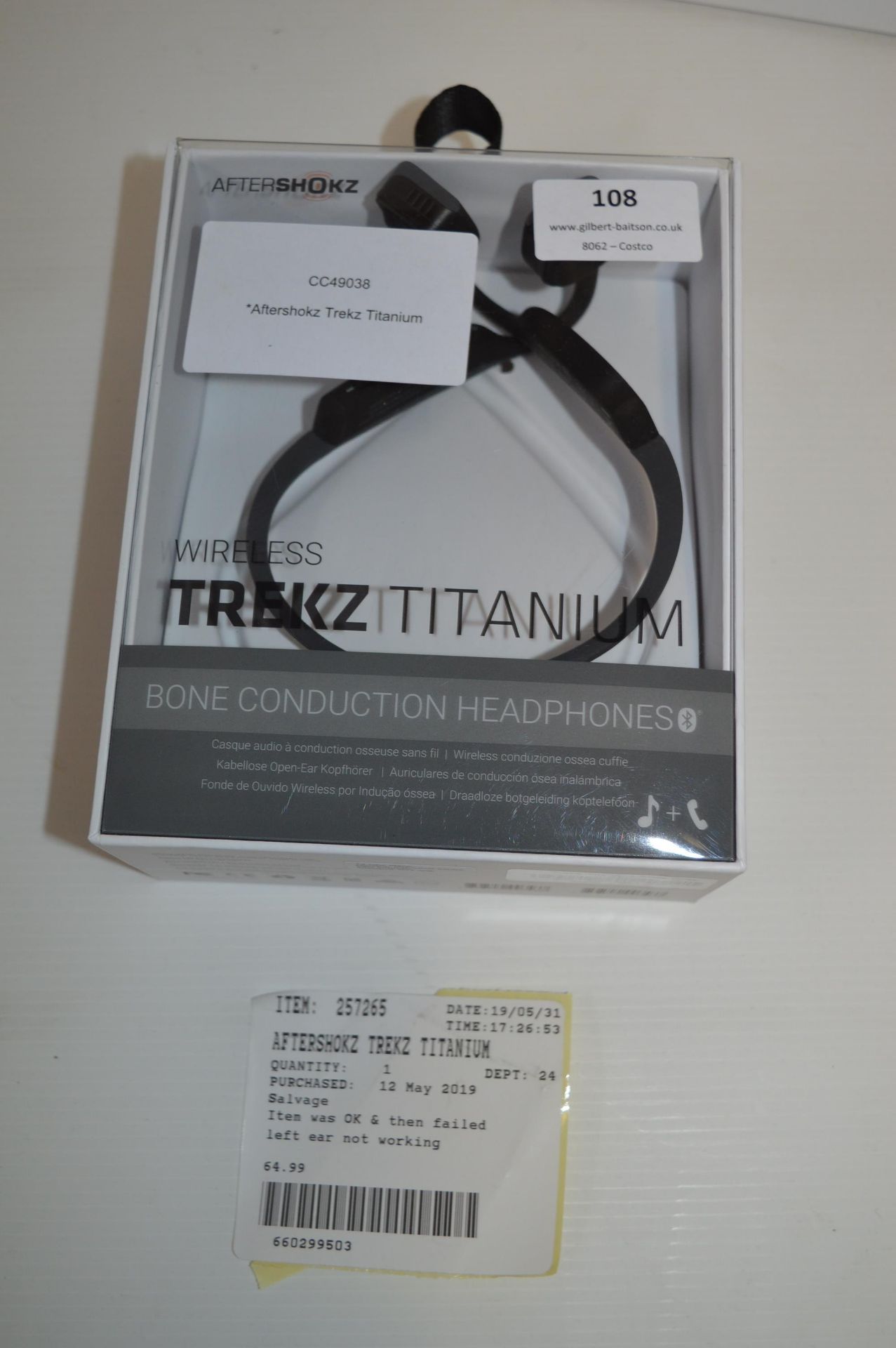 *Aftershokz Trekz Titanium Headphones