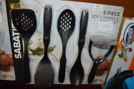 *Sabatier Nylon Five Piece Kitchen Tool Set