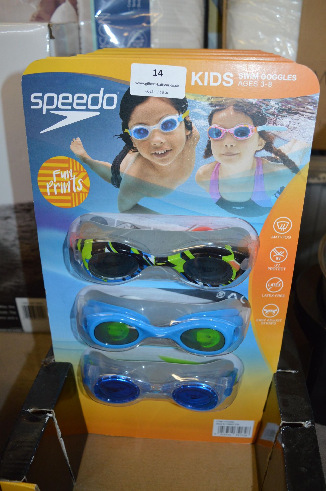 *Speedo Kids Swim Goggles 3pk
