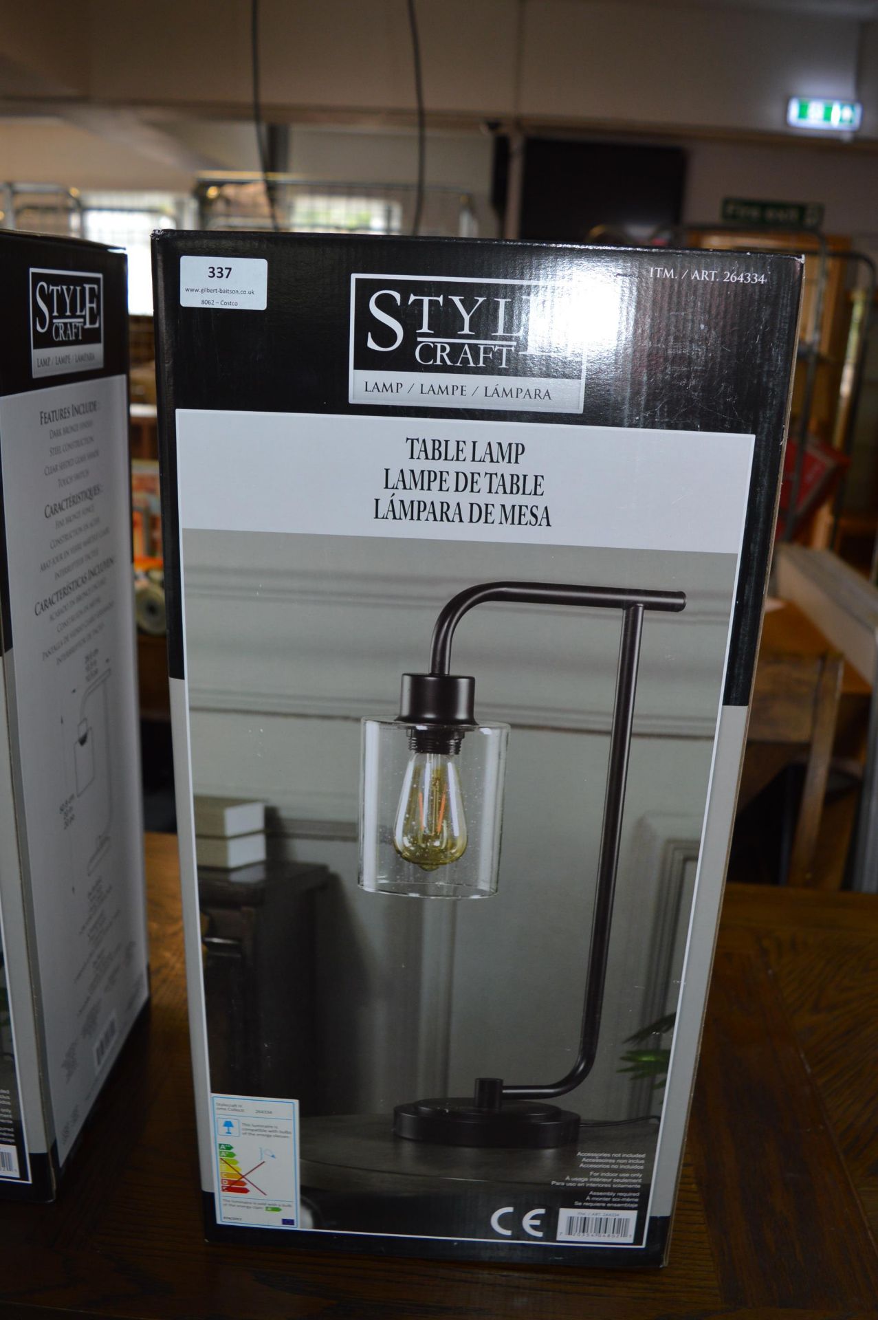 *Stylecraft Table Lamp