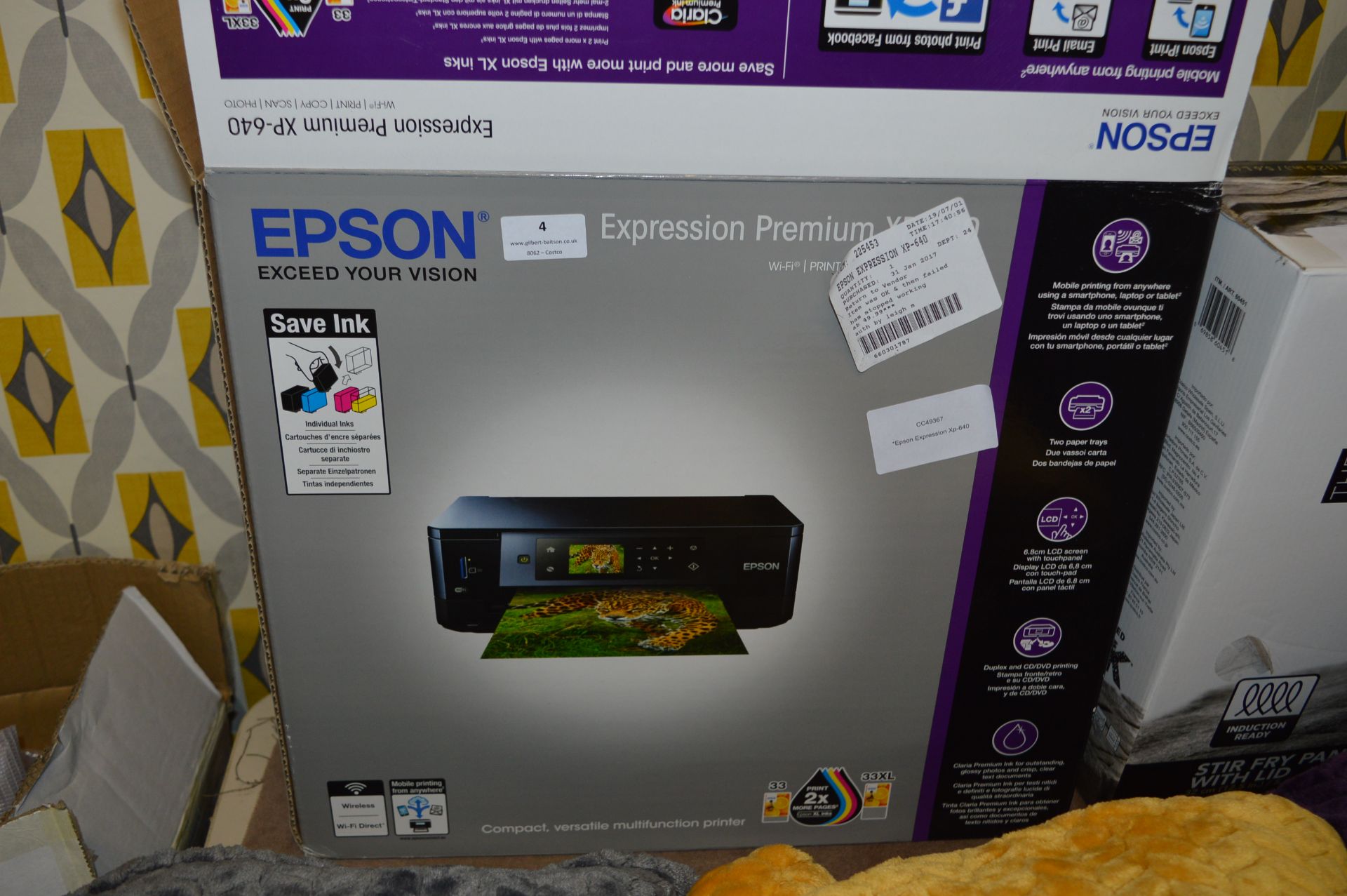 *Epson Expression Xp-640 Printer