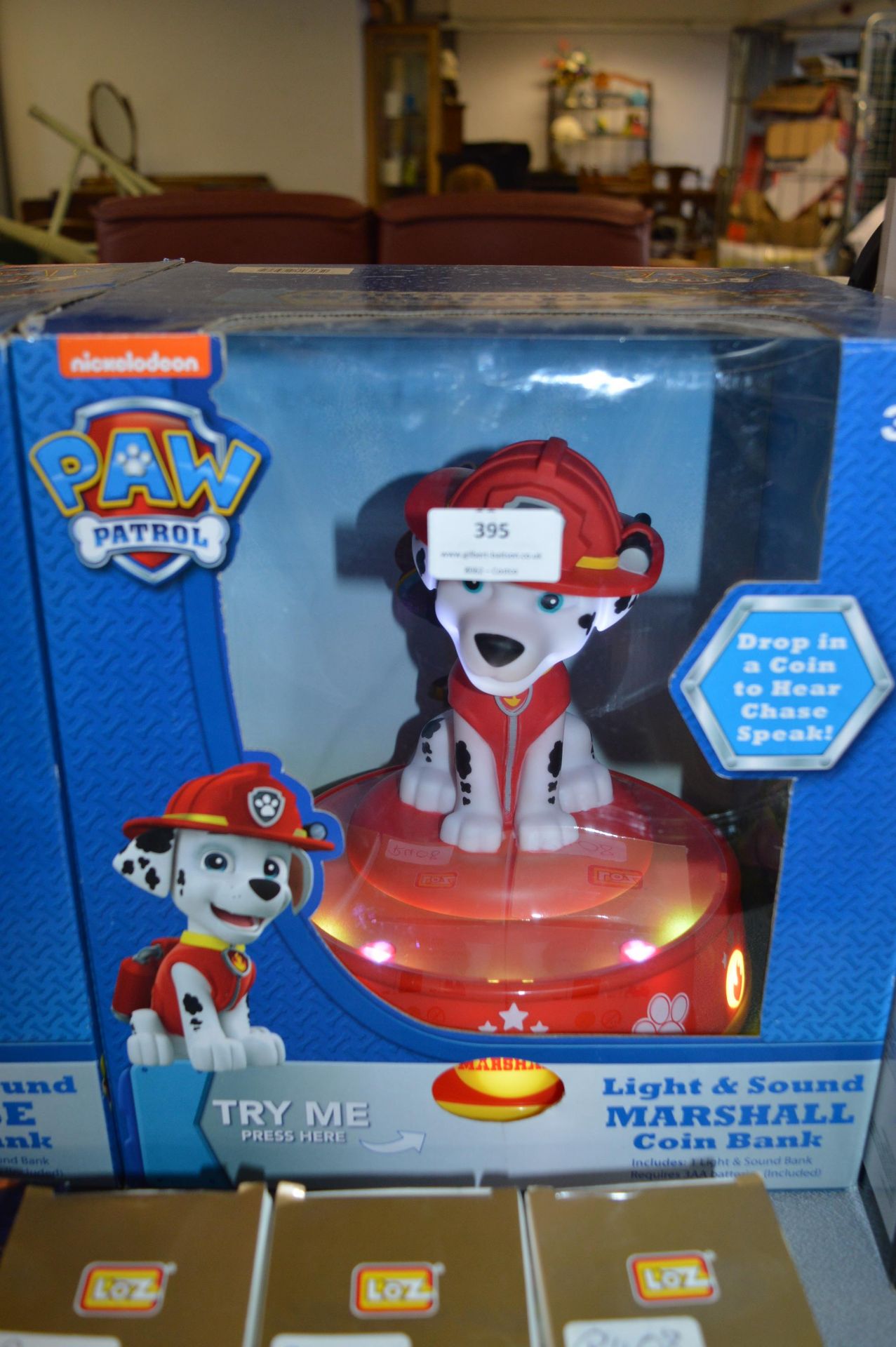 *Paw Patrol Marshall Coin Bank