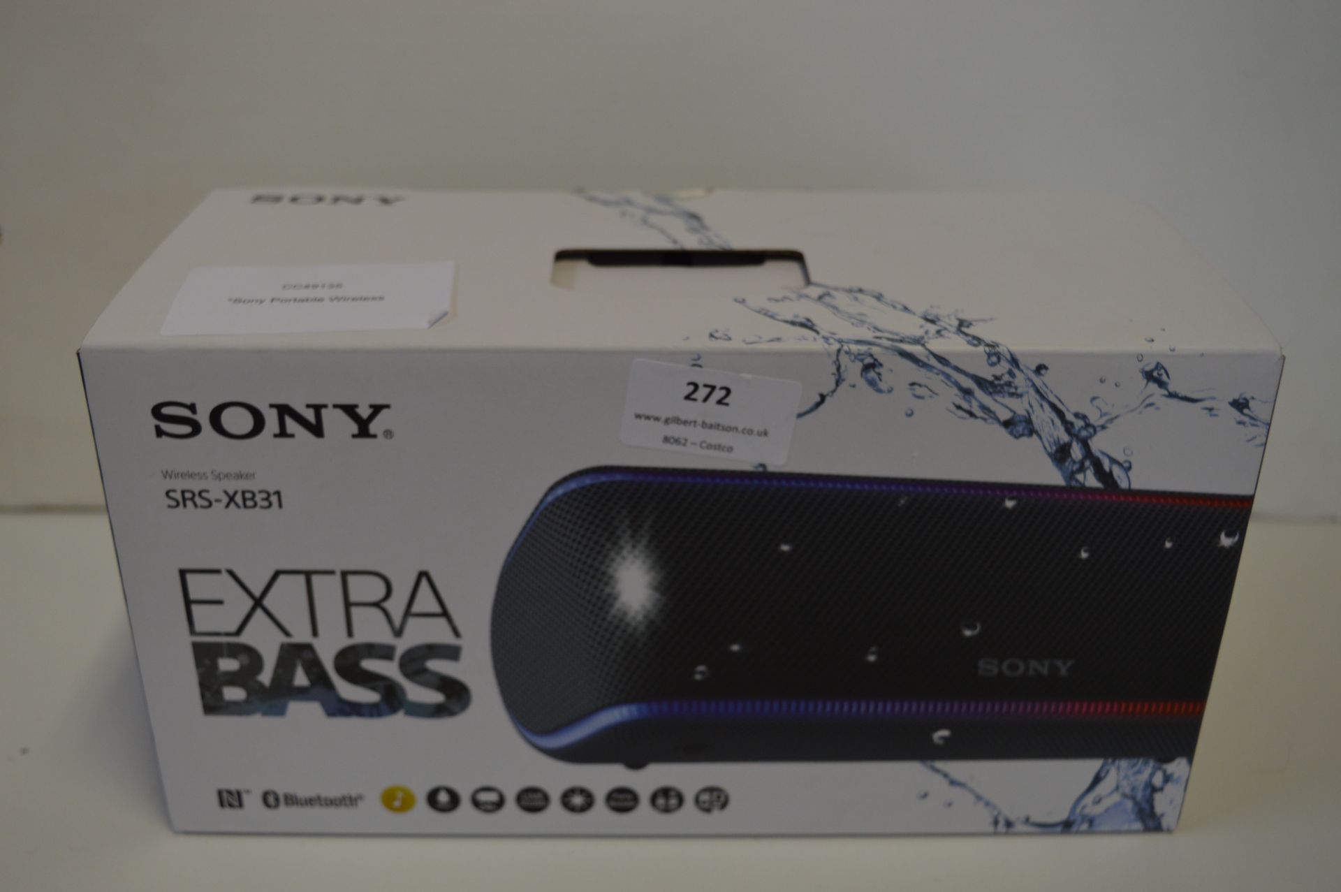 *Sony Portable Wireless Extra Bass Bluetooth Speaker