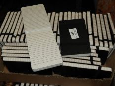 *Box of 40 Policeman Style Notebooks