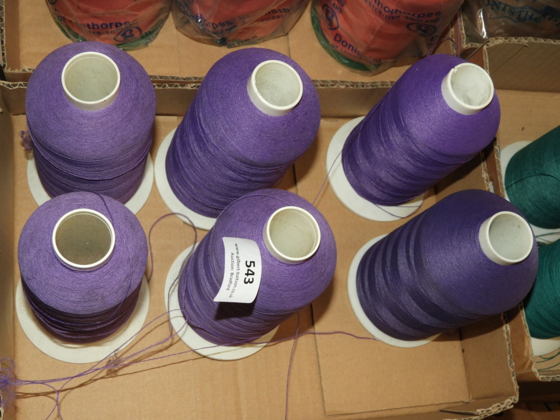 *Six Rolls of Lilac Sewing Thread