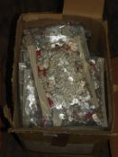 *Box Containing Simulated Silver Coin Braid Edging
