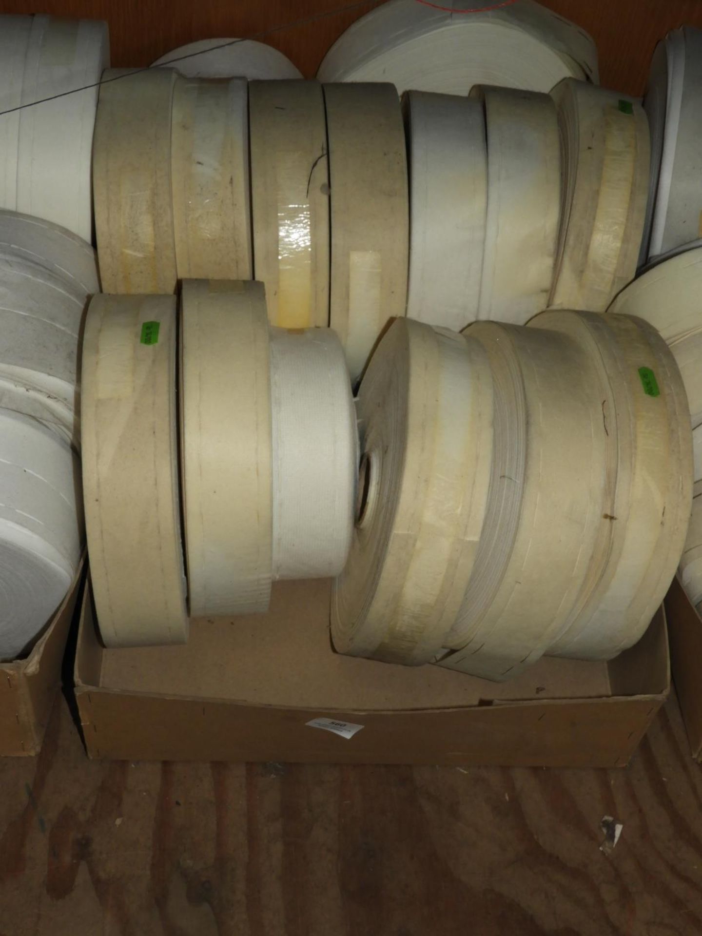 *12 Rolls of Garment Stiffening and Collar Fabric