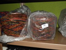 *Four Rolls of Knitting Yarn (As per Photograph)