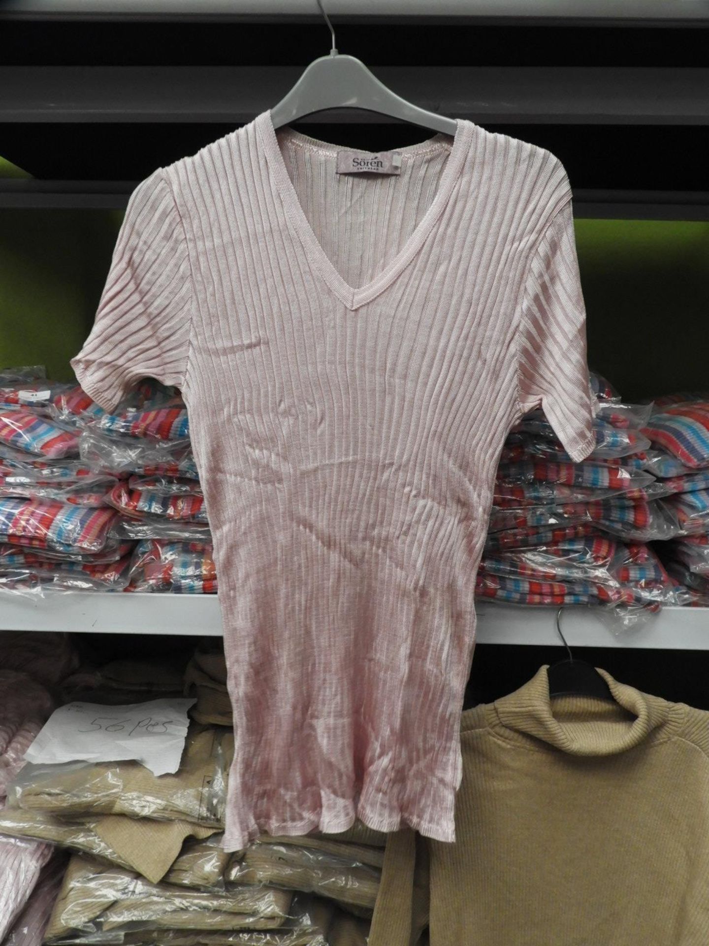 *Six Soren Ladies Knitted Tops (Pink)