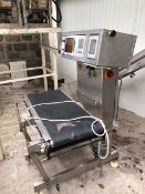 *Inspection Systems Checkweighers - Weigh platform size 400 by 950 mm Size is 1000 L by 950 W by 147