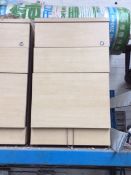 *Two 3 Drawer Filing Cabinet