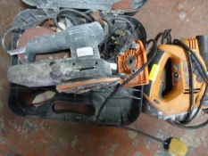 Black & Decker Sander and a Worx Jigsaw