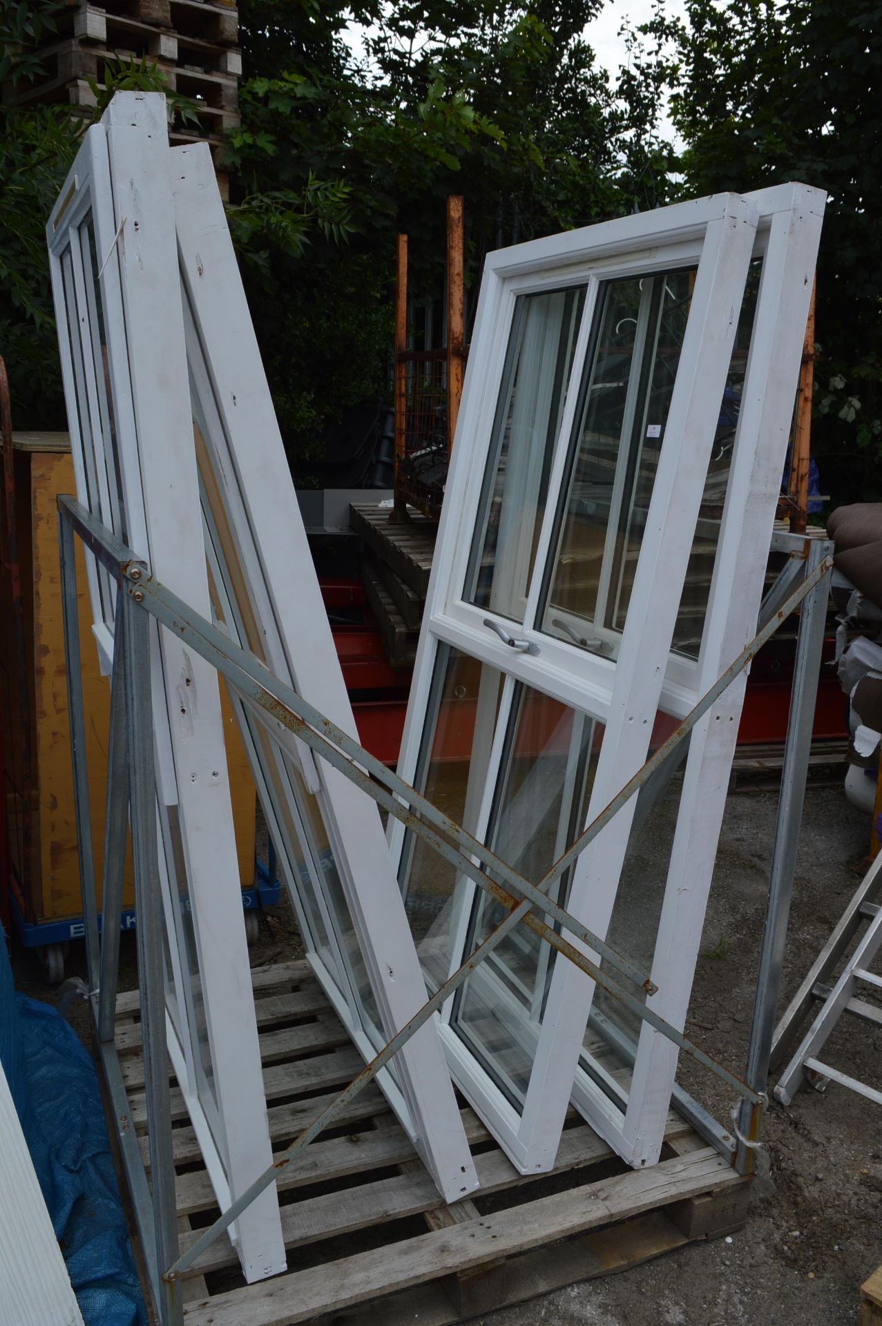 Four Double Glazed Window 176x88x7cm including Fra