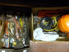 Two Boxes of Miscellaneous Tools