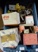 *Box of Refrigerator Parts Including Elements, etc