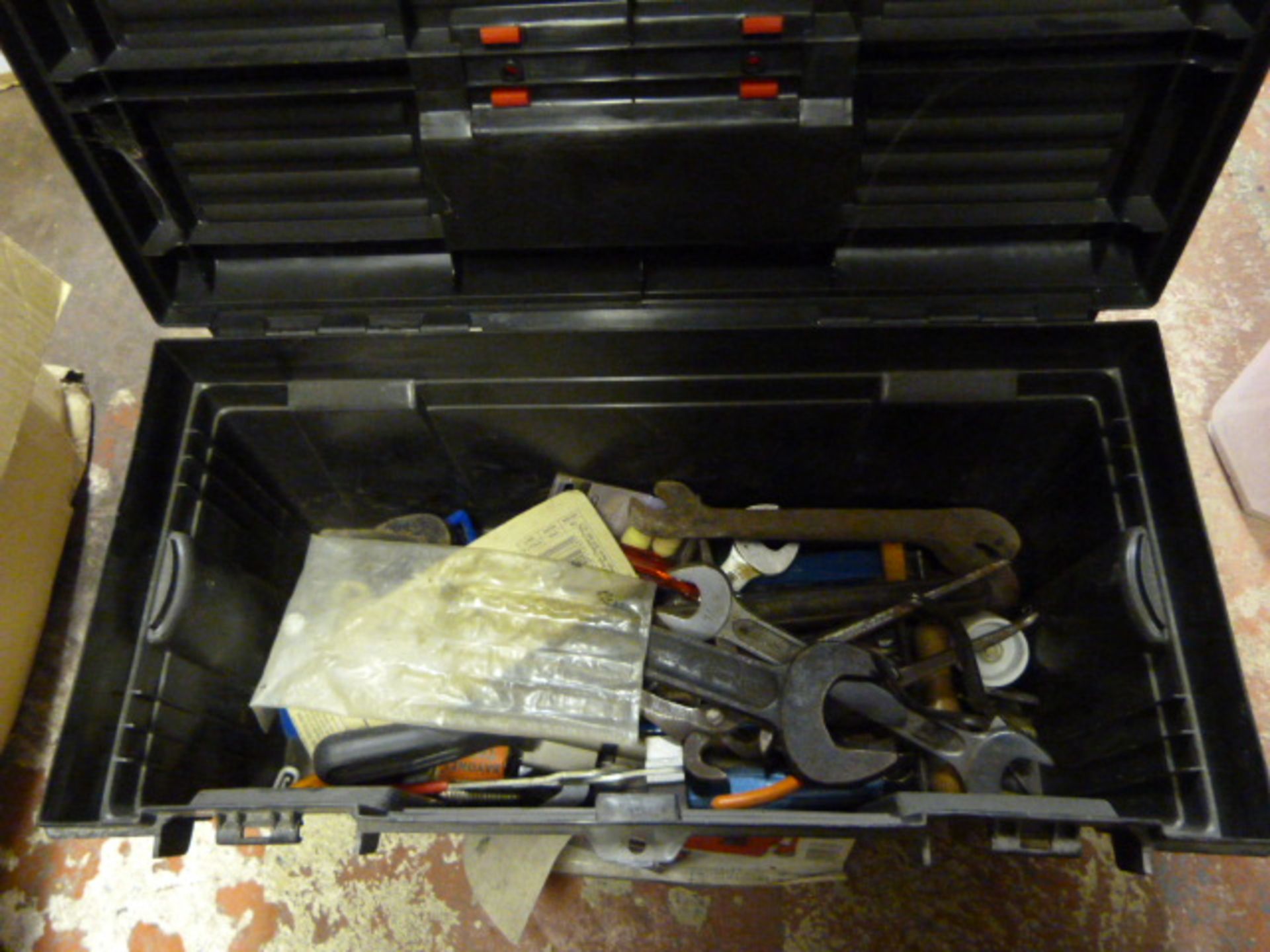 Toolbox Containing a Small Quantity of Tools