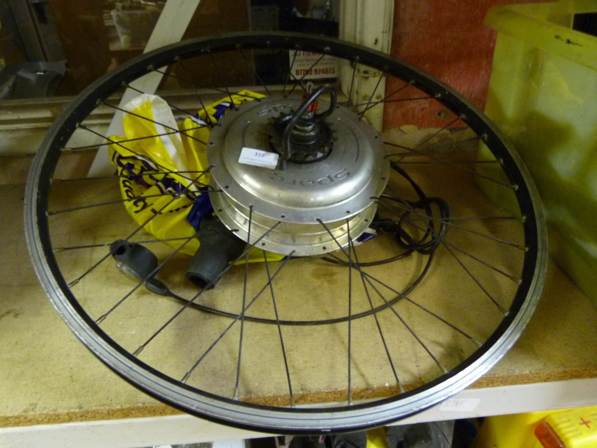 Sparc Electric Bike Wheel with Charger