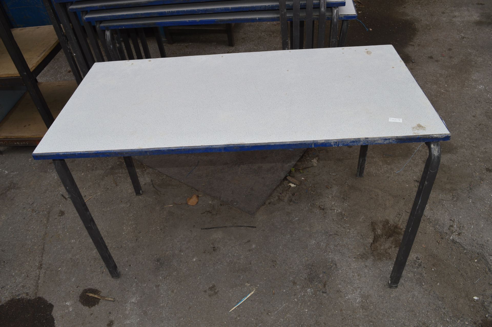 Metal Framed Work Table