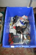 Box of Electrical Fittings, Switches, etc.