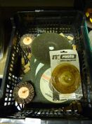 *Box of Grinding Discs, Wire Brushes, etc.