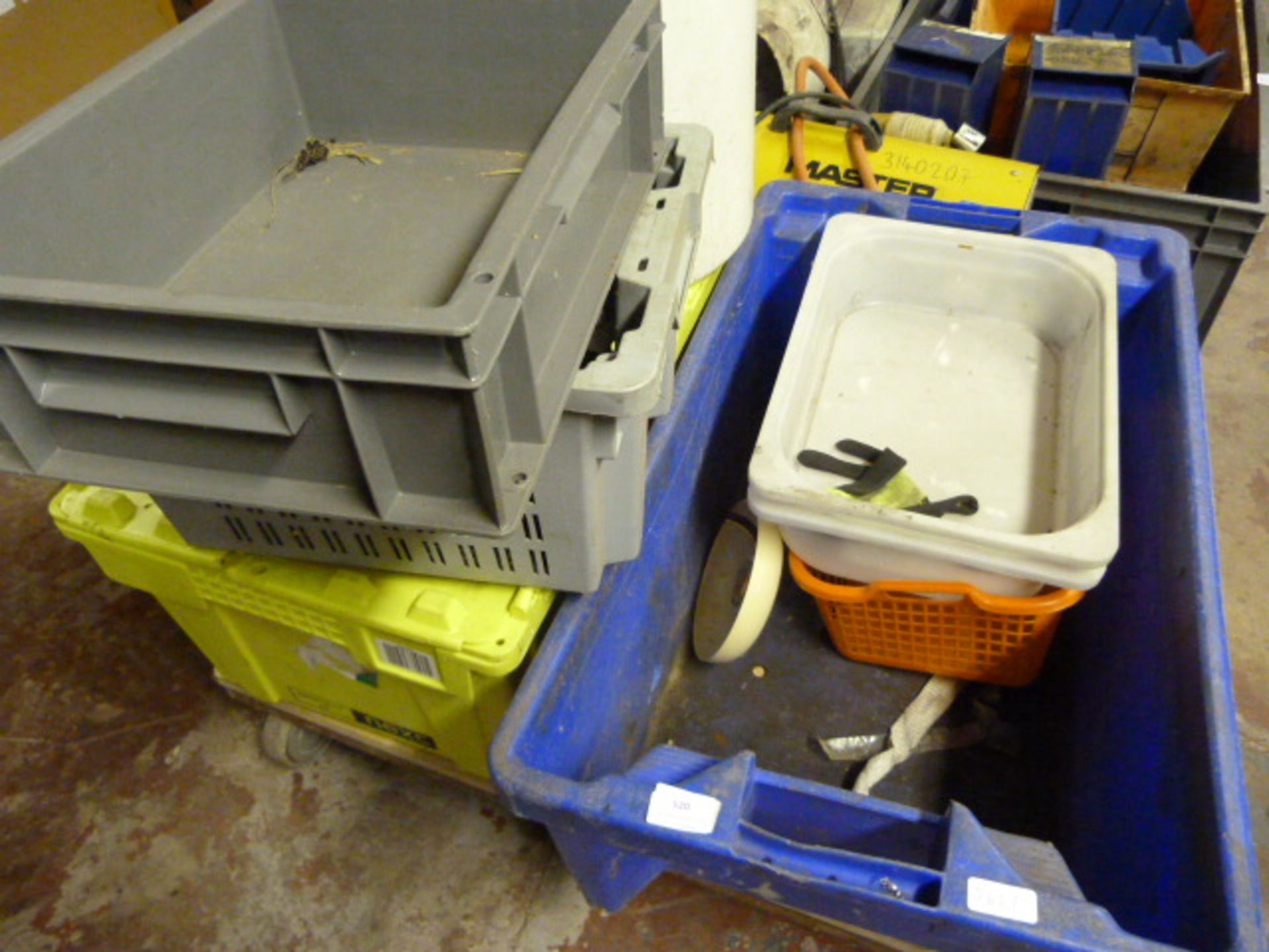 *Quantity of Storage Boxes and Crates