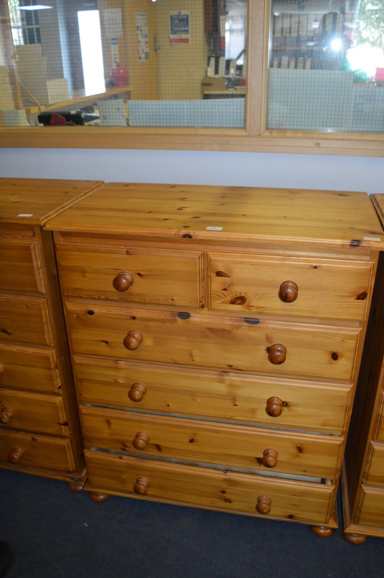 Six Drawer Pine Bedroom Chest