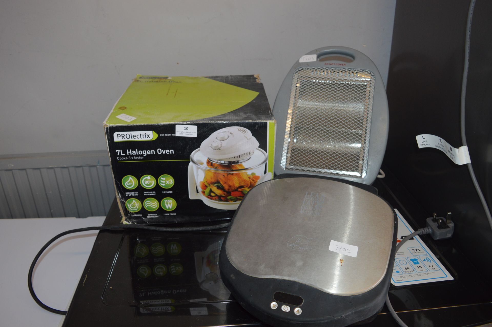 Kitchen Electricals Including Halogen Oven, George