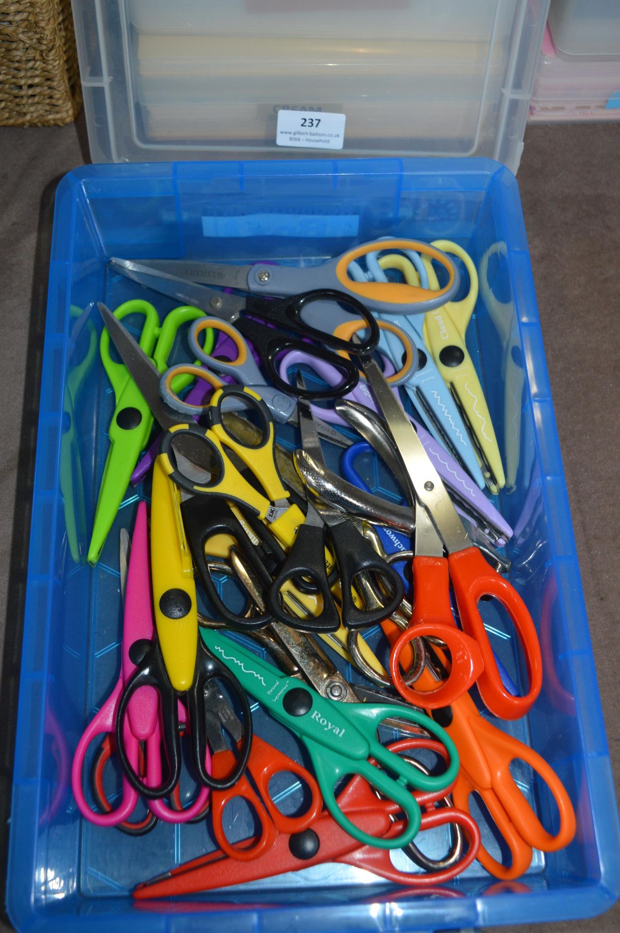 Storage Box of Scissors