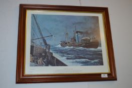 Framed Print of a Trawler