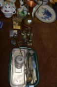 Small Collection of Silver Plate and Brassware