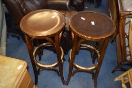 Pair of Bentwood Barstools