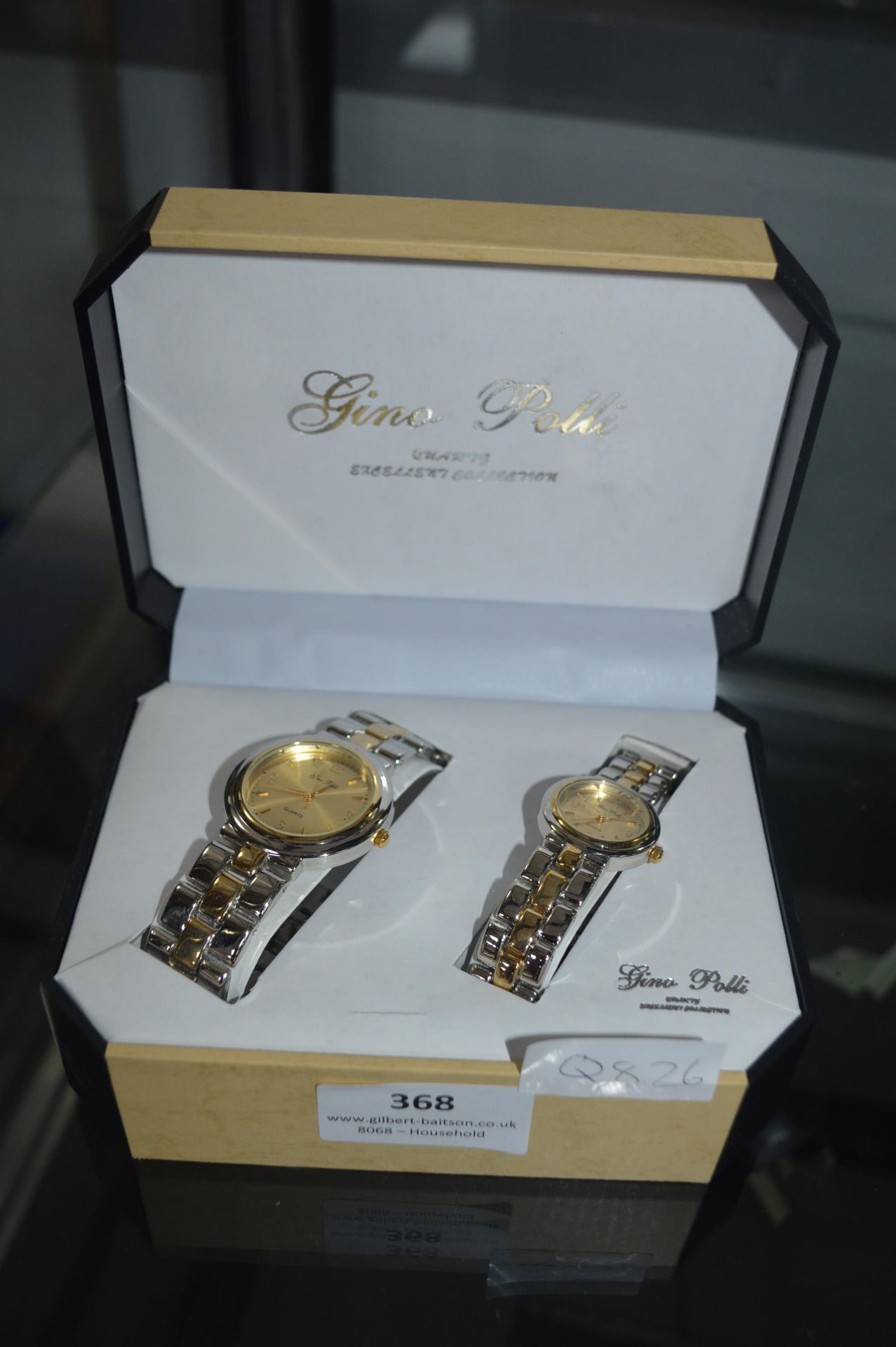 Gino Polli His & Her Boxed Watch Set