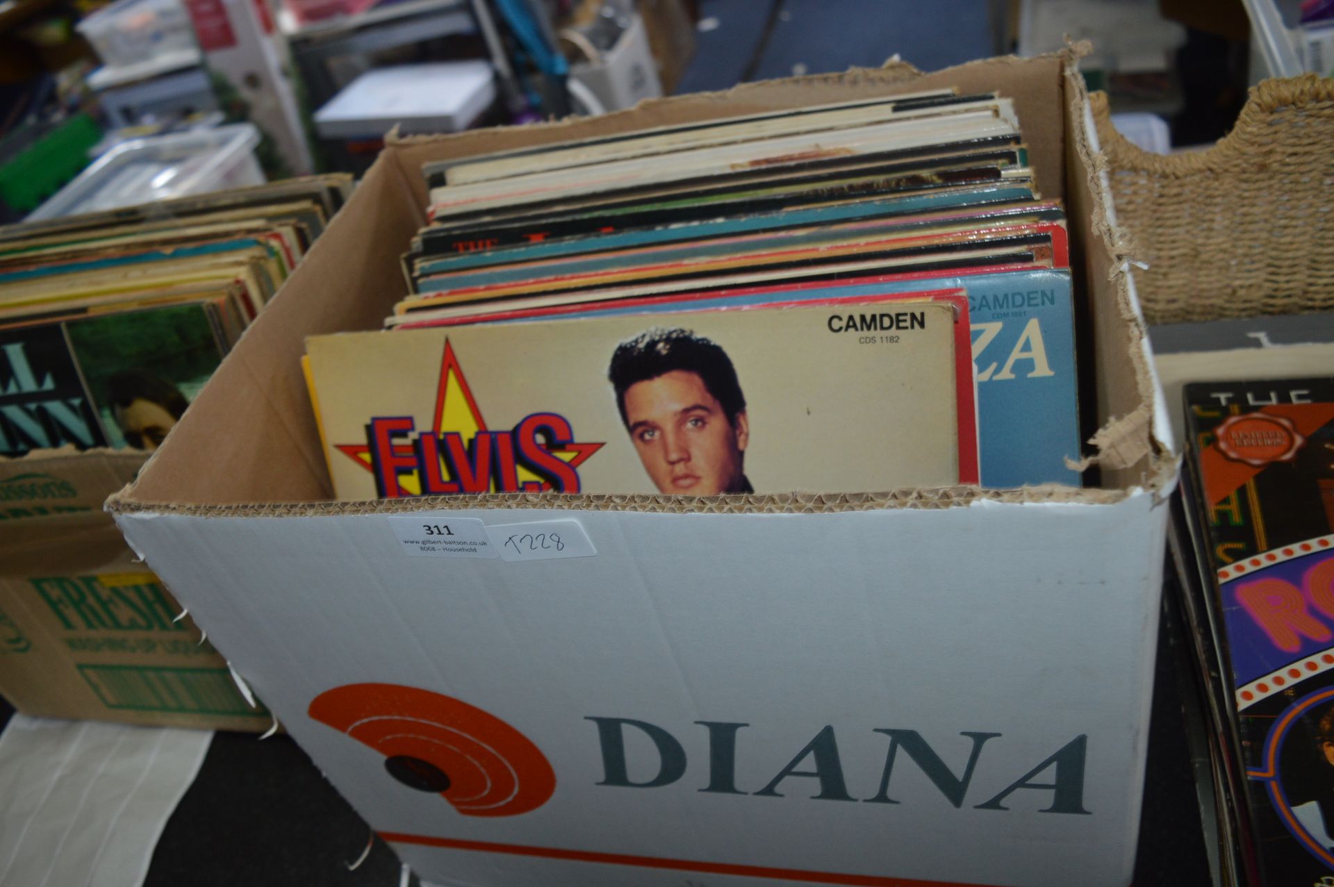 Collection of Vintage 12" LP Records