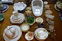 Large Assortment of Pottery Items; Plates, Cups, J