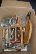 Box Containing Cutlery