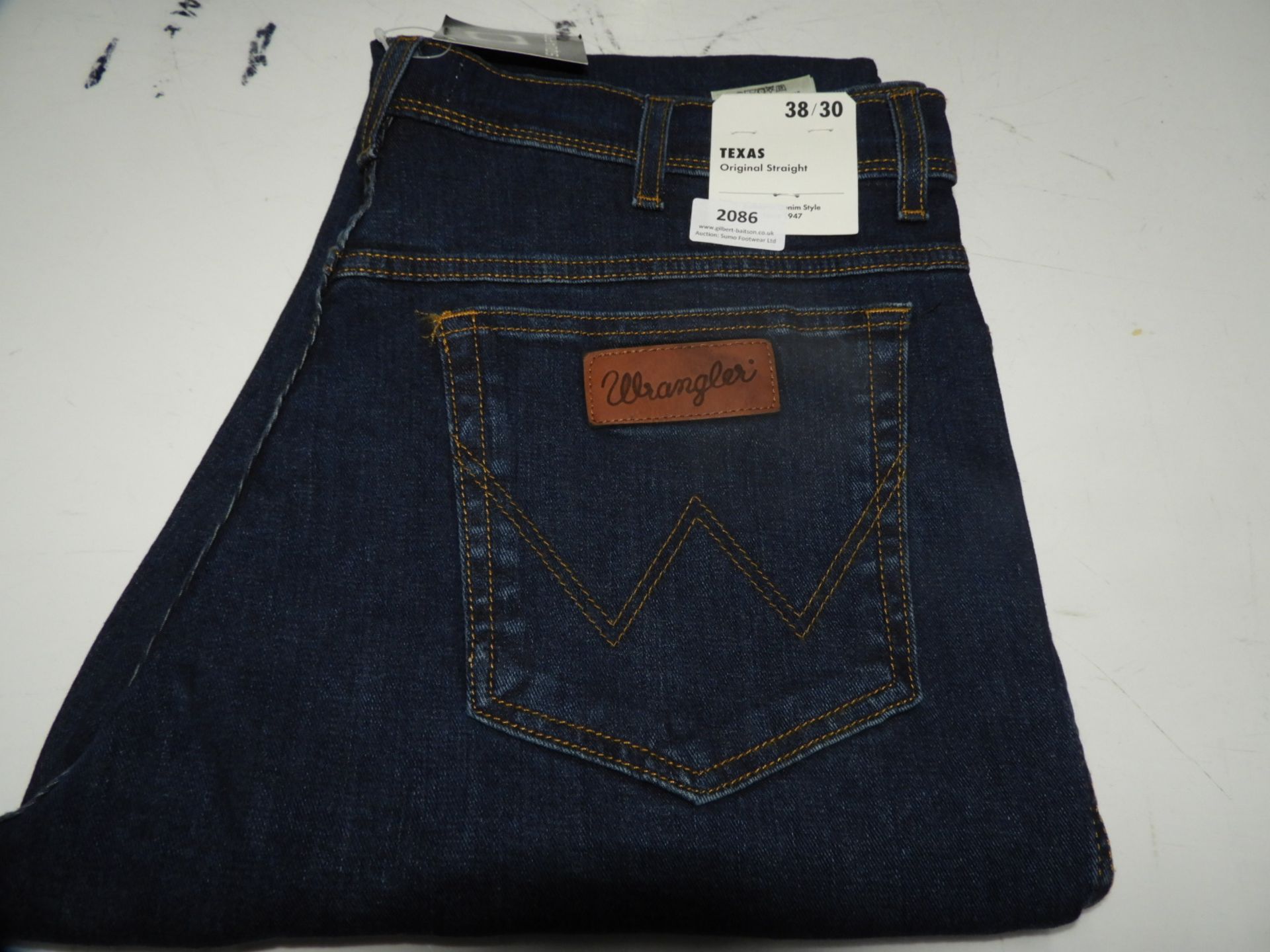 *Wrangler Texas Original Straight Denim Jeans Size