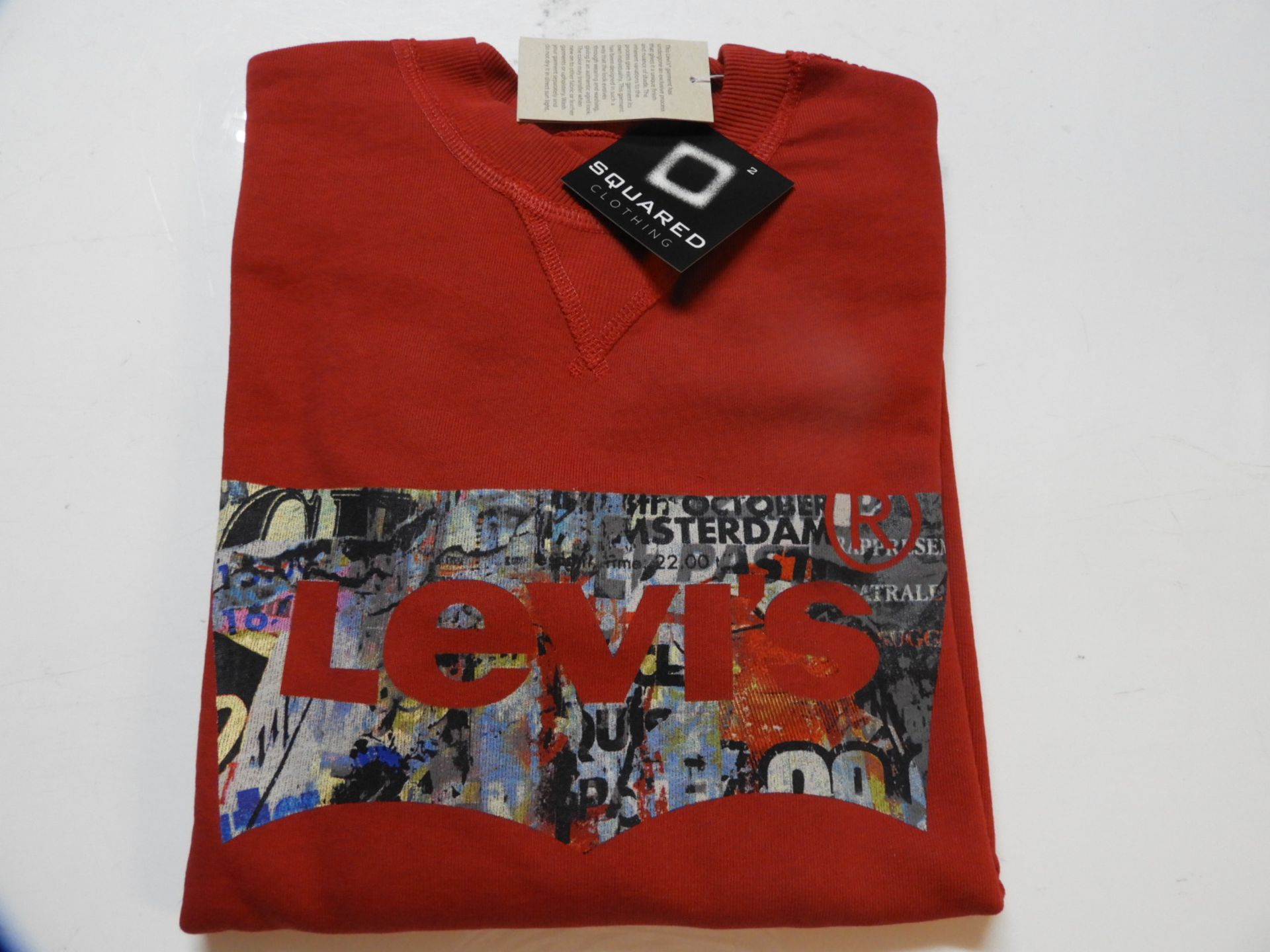 Levi's Childs Sweatshirt (Red) Size: 16 Years
