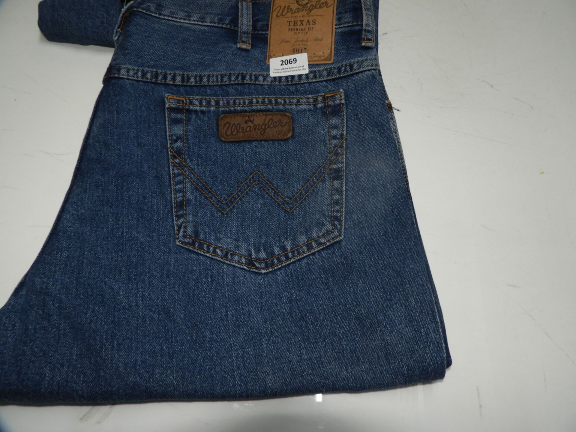 *Wrangler Texas Original Straight Denim Jeans Size